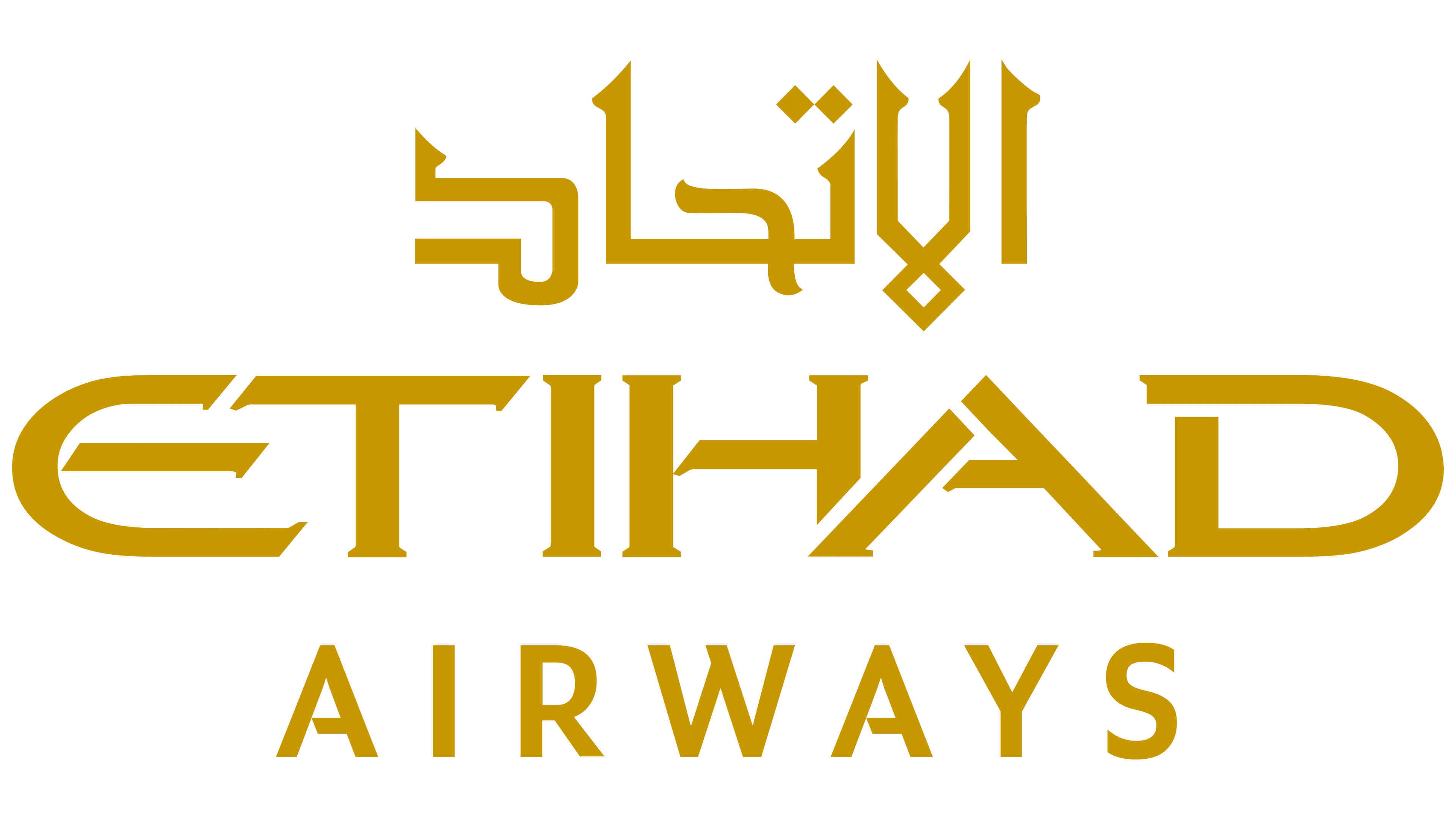 Etihad Airways company logo - Aviation