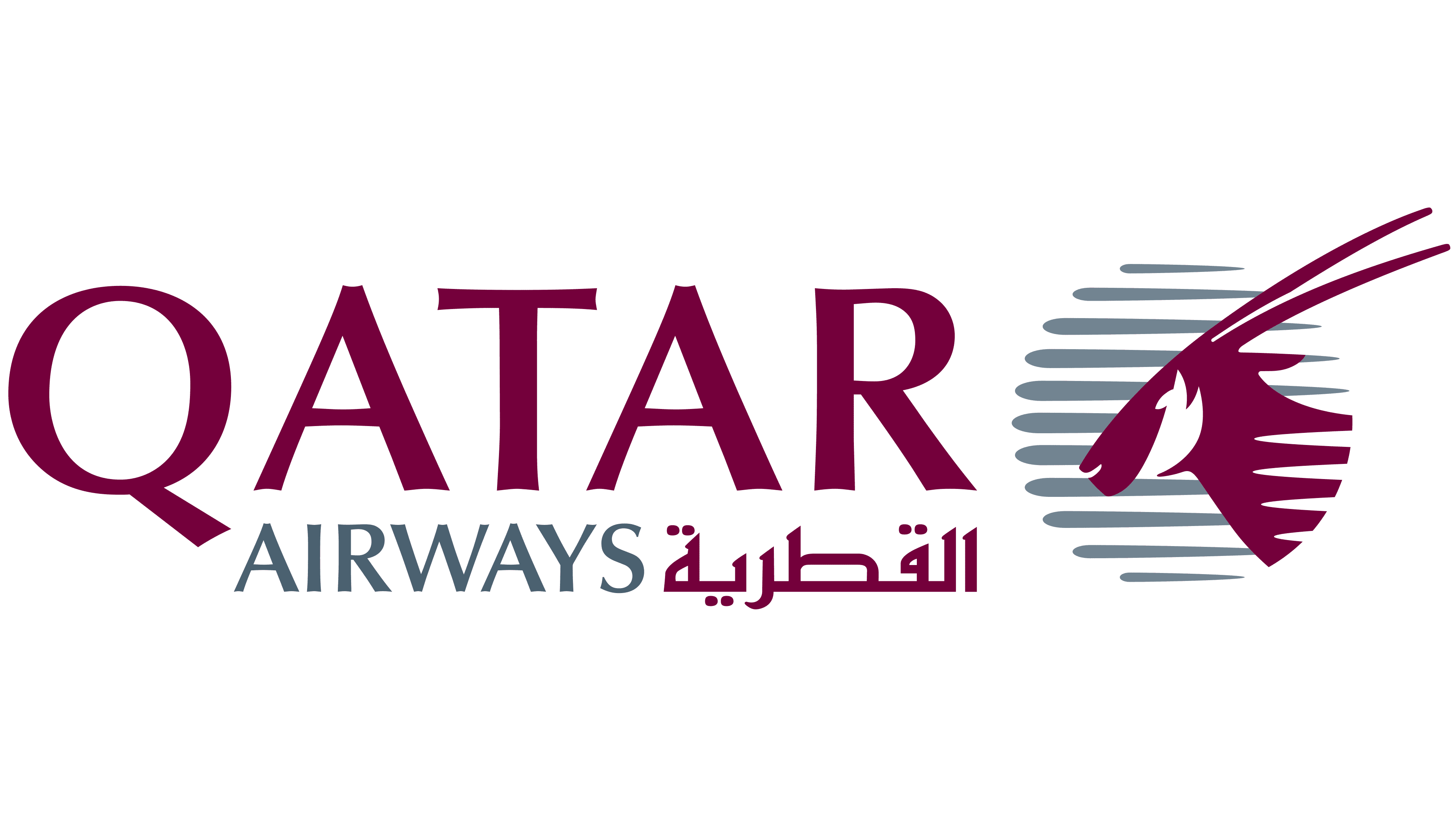 Qatar Airways company logo - Aviation